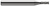 3 FL - 0.1718" Cutter DIA x 0.6250" (5/8) LOC Â– HARVEY TOOL Â– SKU HARTO1-836411