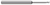 3 FL - 0.0310" (1/32) Cutter DIA x 0.0460" LOC x 0.3430" (11/32) Reach Â– HARVEY TOOL Â– SKU HARTO1-850231