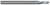 3 FL - 0.5000" (1/2) Cutter DIA x 0.7500" (3/4) LOC - TiB2 Coated Â– HARVEY TOOL Â– SKU HARTO1-858632-C8