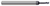 4 FL - 0.1406" (9/64) Cutter DIA x 0.2200" LOC x 0.7500" (3/4) Reach - AlTiN Coated Â– HARVEY TOOL Â– SKU HARTO1-861709-C3