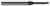 3 FL - 0.0620" (1/16) Cutter DIA x 0.0930" (3/32) LOC x 0.4370" (7/16) Reach - Amorphous Diamond Coated Â– HARVEY TOOL Â– SKU HARTO1-868262-C4