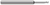 3 FL - 0.2500" (1/4) Cutter DIA x 0.0300" Radius x 0.3750" (3/8) LOC x 2.0000" (2) Reach Â– HARVEY TOOL Â– SKU HARTO1-891916