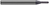 12 RH Teeth, 10 LH Teeth - 0.0200" (.5 mm) Cutter DIA x 0.0600" LOC  - AlTiN Coated