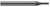 12 RH Teeth, 10 LH Teeth - 0.0470" (3/64) Cutter DIA x 0.1410" LOC  - AlTiN Coated