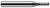 0.5000" (1/2) Cutter DIA x 1.5000" (1-1/2) LOC x 140Ã‚Â° included - 12 RH Teeth, 14 LH Teeth Â– HARVEY TOOL Â– SKU HARTO1-908132