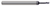 4 FL - 0.1562" (5/32) Cutter DIA x 0.0300" Radius x 0.2350" LOC x 0.7500" (3/4) Reach - AlTiN Nano Coated Â– HARVEY TOOL Â– SKU HARTO1-910210-C6
