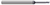 3 FL - 0.0600" Cutter DIA x 0.0050" Radius x 0.0900" LOC x 0.5000" (1/2) Reach - AlTiN Nano Coated Â– HARVEY TOOL Â– SKU HARTO1-915360-C6