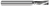 1 FL - 0.0937" (3/32) Cutter DIA x 0.2790" LOC  HARVEY TOOL  SKU HARTO1-929793