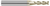 2 FL - 0.0620" (1/16) Cutter DIA x 0.3120" (5/16) LOC - ZrN Coated Â– HARVEY TOOL Â– SKU HARTO1-932062-C7
