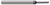 3 FL - 0.1090" (7/64) Cutter DIA x 0.1630" LOC x 0.7900" Reach - AlTiN Coated Â– HARVEY TOOL Â– SKU HARTO1-934902-C3