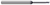 4 FL - 0.1875" (3/16) Cutter DIA x 0.2850" LOC x 1.8750" (1-7/8) Reach - AlTiN Nano Coated Â– HARVEY TOOL Â– SKU HARTO1-935812-C6