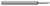 3 FL - 0.1090" (7/64) Cutter DIA x 0.1630" LOC x 0.6800" Reach Â– HARVEY TOOL Â– SKU HARTO1-937102