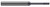 7 FL - 0.0780" (5/64) Cutter DIA x 0.2340" (15/64) LOC x 0.4060" (13/32) Reach - AlTiN Nano Coated
