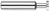 0.3750" (3/8) Cutter DIA x 0.0500" Width x 0.3750" (3/8) Neck Length - Deep Slotting - 8 FL  HARVEY TOOL  SKU HARTO1-958922
