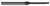 3 FL - 0.2500" (1/4) Cutter DIA x 0.3750" (3/8) LOC x 2.5000" (2-1/2) Reach - Amorphous Diamond Coated Â– HARVEY TOOL Â– SKU HARTO1-966116-C4