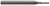 4 FL - 0.0600" Cutter DIA x 0.1800" LOC x 0.3120" (5/16) Reach