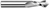 0.0200" (.5 mm) Cutter DIA x 0.0630" LOC x 60Ã‚Â° included - 2 FL Â– HARVEY TOOL Â– SKU HARTO1-991767