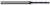 1.778 mm Drill DIA x 21.000 mm Flute Length - 2 FL - AlTiN Nano Coated Â– HARVEY TOOL Â– SKU HARTO1-DXT0700-C6