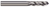 0.5000" (1/2) Cutter DIA x 1.0000" (1) LOC x 82Ã‚Â° included - 3 FL Â– HARVEY TOOL Â– SKU HARTO1-725532