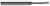 3 FL - 0.0780" (5/64) Cutter DIA x 0.0050" Radius x 0.1170" LOC x 0.5500" Reach Â– HARVEY TOOL Â– SKU HARTO1-729078