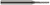 4 FL - 0.0930" (3/32) Cutter DIA x 0.2790" LOC x 0.6700" Reach Â– HARVEY TOOL Â– SKU HARTO1-735793