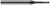 4 FL - 0.0930" (3/32) Cutter DIA x 0.2790" LOC x 0.6700" Reach - AlTiN Coated Â– HARVEY TOOL Â– SKU HARTO1-735793-C3