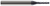 4 FL - 0.0780" (5/64) Cutter DIA x 0.2340" (15/64) LOC x 0.4750" Reach - AlTiN Coated Â– HARVEY TOOL Â– SKU HARTO1-735978-C3