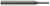 4 FL - 0.0310" (1/32) Cutter DIA x 0.0930" (3/32) LOC x 0.1560" (5/32) Reach Â– HARVEY TOOL Â– SKU HARTO1-736131