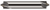 0.0930" (3/32) Radius x 0.1100" (2.8 mm) Pilot DIA  -  DE - 2 FL