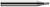 3 FL - 0.0650" Cutter DIA x 0.0970" LOC Â– HARVEY TOOL Â– SKU HARTO1-823465
