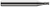 3 FL - 0.0470" (3/64) Cutter DIA x 0.0050" Radius x 0.0710" LOC Â– HARVEY TOOL Â– SKU HARTO1-865147