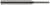 4 FL - 0.0400" Cutter DIA x 0.0050" Radius x 0.1200" LOC x 0.3250" Reach  HARVEY TOOL  SKU HARTO1-865740