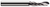 1 FL - 0.5000" (1/2) Cutter DIA x 1.5000" (1-1/2) LOC Â– HARVEY TOOL Â– SKU HARTO1-869632
