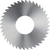 3.0000" (3) Cutter DIA x 0.0469" (3/64) Radius - Slotting - 72 FL