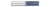 5 FL - 0.2500" (1/4) Cutter DIA x 0.0100" Radius x 0.7500" (3/4) LOC  - Uncoated