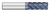 5 FL - 0.1250" (1/8) Cutter DIA x 0.0300" Radius x 0.5000" (1/2) LOC - AlTiN Coated  TITAN USA  SKU TITUS1-TC63910