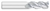3 FL - 0.3125" (5/16) Cutter DIA x 0.0200" Radius x 0.8125" (13/16) LOC  - Uncoated
