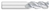 3 FL - 0.5000" (1/2) Cutter DIA x 1.2500" (1-1/4) LOC - Uncoated  TITAN USA  SKU TITUS1-TC67212