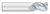 3 FL - 0.5000" (1/2) Cutter DIA x 0.0300" Radius x 0.6250" (5/8) LOC - Uncoated  TITAN USA  SKU TITUS1-TC67263
