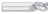 3 FL - 0.6250" (5/8) Cutter DIA x 0.7500" (3/4) LOC  - Uncoated