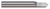 0.1875" (3/16) Shank DIA x 60Â° included  MICRO 100  SKU MIC100-RSC-187-13