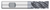 0.5000" (1/2) Cutter DIA x 0.0600" Radius x 1.0000" (1) Length of Cut Carbide Variable Index Corner Radius End Mill Chipbreaker, 5 Flutes, ALCRO-Max Coated  TITAN USA  SKU TITUS1-TC13355