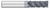 0.6250" (5/8) Cutter DIA x 0.0600" Radius x 1.6250" (1-5/8) Length of Cut Carbide Variable Index Corner Radius End Mill Chipbreaker, 5 Flutes, ALCRO-Max Coated  TITAN USA  SKU TITUS1-TC13364