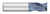0.1250" (1/8) Cutter DIA x 0.2500" (1/4) Length of Cut Carbide Square End Mill, 3 Flutes, AlTiN Coated  TITAN USA  SKU TITUS1-TC49506
