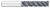 0.5000" (1/2) Cutter DIA x 1.5000" (1-1/2) Length of Cut Carbide Variable Index Square End Mill Chipbreaker, 5 Flutes, ALCRO-Max Coated  TITAN USA  SKU TITUS1-TC13288