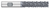 0.6250" (5/8) Cutter DIA x 2.2500" (2-1/4) Length of Cut Carbide Variable Index Square End Mill Chipbreaker, 6 Flutes, ALCRO-Max Coated  TITAN USA  SKU TITUS1-TC13448