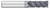 0.6250" (5/8) Cutter DIA x 1.6250" (1-5/8) Length of Cut Carbide Variable Index Square End Mill Chipbreaker, 5 Flutes, ALCRO-Max Coated  TITAN USA  SKU TITUS1-TC13282