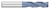 0.5000" (1/2) Cutter DIA x 1.0000" (1) Length of Cut Carbide Square End Mill, 3 Flutes, AlTiN Coated  TITAN USA  SKU TITUS1-TC99832