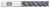 0.5000" (1/2) Cutter DIA x 0.0300" Radius x 2.0000" (2) Length of Cut Carbide Variable Index Corner Radius End Mill Chipbreaker, 5 Flutes, ALCRO-Max Coated  TITAN USA  SKU TITUS1-TC13393