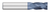 0.3750" (3/8) Cutter DIA x 1.0000" (1) Length of Cut Carbide Square End Mill, 4 Flutes, AlTiN Coated  TITAN USA  SKU TITUS1-TC65069